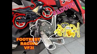 FOOTREST RACING VF3I PNP | RAPIDO | GP SHIFT