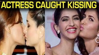 Bollywood Actress Kiss Each Other In Public | Deepika, Anushka, Katrina and Many More