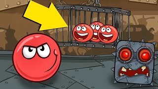 Red Ball SAVES HIS FRIENDS! | Red Ball 4 Gameplay (World 3)