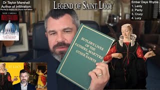 Taylor Marshall reads Saint Lucy Legend | Dr Taylor Marshall Podcast