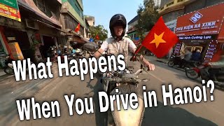 Driving Around HANOI Vietnam Is An INTENSE Experience