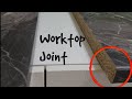 How To Joint Kitchen Worktop Corners (diy)