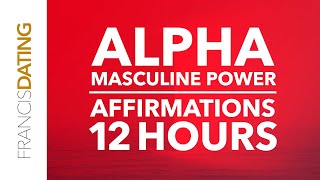 Alpha Male Affirmations | Powerful Subliminal Affirmations for Sleep