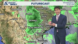 Showers and thunderstorms expected throughout holiday weekend | KENS 5 Weather Impact Forecast