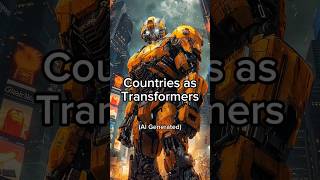 Ai Draws Countries as Transformers!