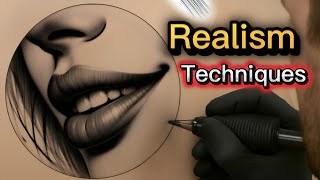Soft Realism Lip Tattoo Tutorial | Smooth 3D Shading Techniques, Tips & Tricks