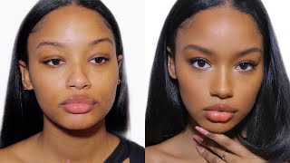NO FOUNDATION Makeup Routine | Easy and Glowy Everyday Makeup