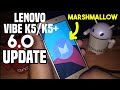 Latest Marshmallow Update For Lenovo Vibe K5 or Plus || No Bug