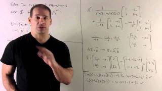 Matrix Inverse over the Complex Numbers