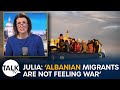 Julia Hartley-Brewer: 'Albanian migrants are not fleeing war!'