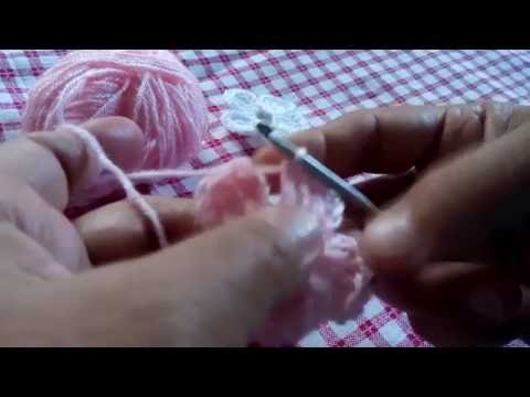 90 - Easy crochet flower 🌸 for beginners (part-3) Hindi/Urdu (How to make crochet flower?)18/7/16 90 - Easy crochet flower 🌸 for beginners (part-3) Hindi/Urdu (How to make crochet flower?)18/7/16