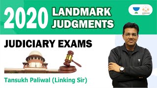 Landmark Judgments - Part 1 | Judiciary Exams l Tansukh Paliwal