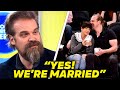 David Harbour and Lily Allen are MARRIED?!