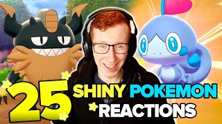 25 INCREDIBLE SHINY POKEMON REACTIONS - Pokemon Sword \u0026 Shield Shiny Reaction Montage!