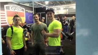 Telju fitness at FIBO 2013 presenting SHOCK strength