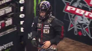 Coy Robbins rides Josiah's Fire for 81 points (PBR)