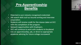 Oakland Community College Pre-Apprenticeship Program - Career Corner