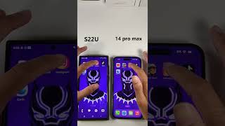 S22 Ultra VS iPhone 14 Pro Max Speed Test!