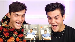 Reacting To Ourselves After Surgery!! (We Remembered Nothing)