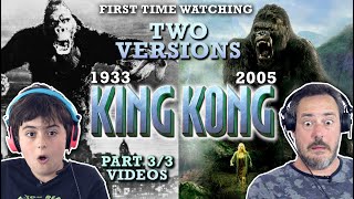 KING KONG (1933) & (2005) PART 3/3 - FIRST TIME WATCHING - MOVIE REACTION! OUTSTANDING!