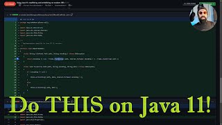 Speed up your I/O with Java 11 | Maven Contribution | Java Coding | Head Crashing Informatics 71