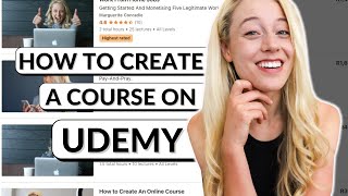 Udemy Tutorial | How to create an online course for e-learning  (2023)