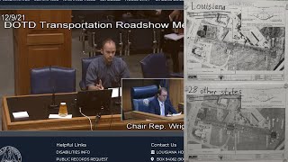 2021 LA DOTD 'Road Show' searchable highway plans issue (not using original electronic plans)