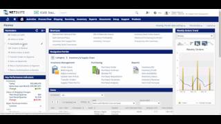 NetSuite Work Orders and Assemblies Module Overview Demo