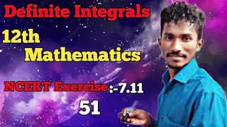 Class 12 mathematics definite Integrals|| chapter 7 NCERT|| #@LIFEOFMATHEMATICS || Integration||