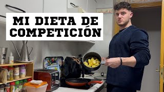 UN DÍA EN MI DIETA DE DEFINICIÓN | ROAD TO PRO #2