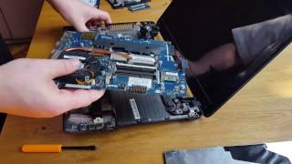 Asus K53B disassembly, разборка