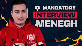 Interview de menegh, coach de la team Mandatory