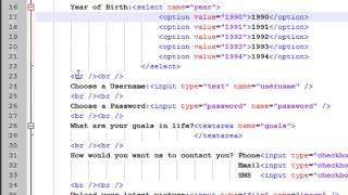 HTML Tutorial - 27: Forms (Part-2)