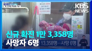 [8일 0시 기준] 코로나19 신규 확진 13,358명…사망 6명 / KBS  2022.06.08.