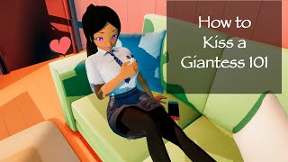 How to kiss a Giantess ❤️ A lesson by Avya (Romantic visual comic/animation Dub)