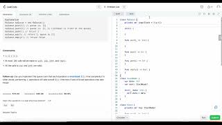 LeetCode 232 : Implement Queue using Stack