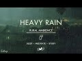 Heavy Rain No Thunder | No Ads | Soothing Rain Sounds For Sleeping