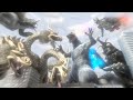 Godzilla Deals with 4 Kaiju (Fan Battle Animation)