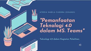 Teknologi 4.0 Dalam Kegiatan Pelatihan