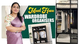 #IKEA ప్రతి ఇంట్లో ఇవి తప్పకుండ  ఉండాలి || Wardrobe Organizers || Zindagi Unlimited Telugu Vlogs