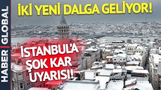 İstanbullular Dikkat! Bünyamin Sürmeli'den Kar Uyarısı: İki Yeni Dalga Geliyor!