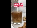 Keto Chai Tea Latte