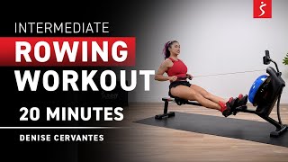 Intermediate Rowing Workout: BUILD ENDURANCE & SKILLS | 20 Minutes