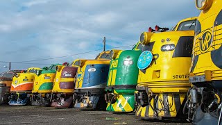 FIFTEEN CLASSIC AUSTRALIAN STREAMLINER LOCOMOTIVES! | Streamliners 2022 in Goulburn