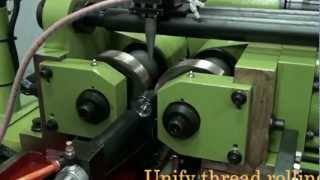 UNIFY thread rolling- UM-35H thread rolling machine - customized tool examples...(KIM UNION)