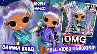 NEW #LOLsurprise OMG MOVIE MAGIC GAMMA BABE FULL VIDEO UNBOXING!✨/ Unboxing days#5