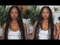 Jumbo Knotless Crochet Braids| Jumbo Knotless Boho Braids for Beginngers