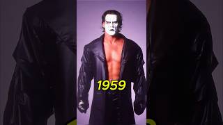 Sting atraves de los años #wwe #sting #wweevolution #thrutheyears #evolution