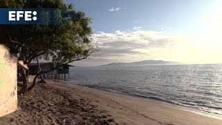 Cedeño, la aldea hondureña a la que se la traga el mar