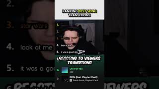 ranking best song transitions #top5 #ranking #compilation